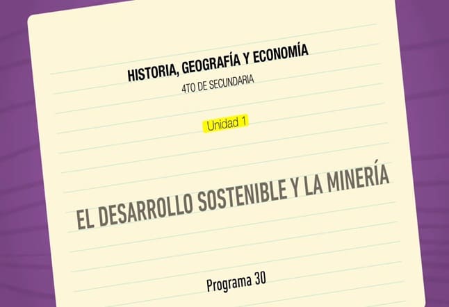 Capítulo N° 30 - El desarrollo sostenible y la minería